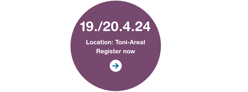 19-20 April 2024, location Toni Areal, register now